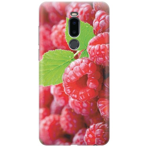 фото Gosso ультратонкий силиконовый чехол-накладка для meizu note 8 с принтом "малинка"