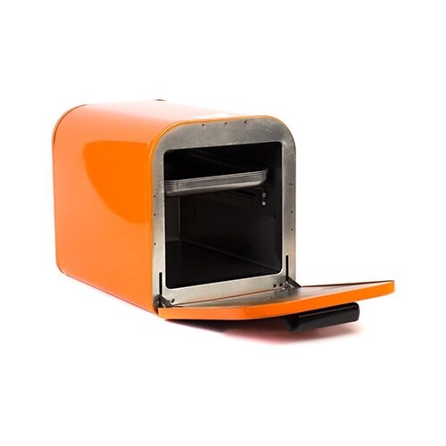 Духовка электрическая 125л 625Вт верхний нижний нагрев - тэн Кедр 40х25см 2 противня механическое управление max нагрев 250грС оранжевый Россия 998700₽