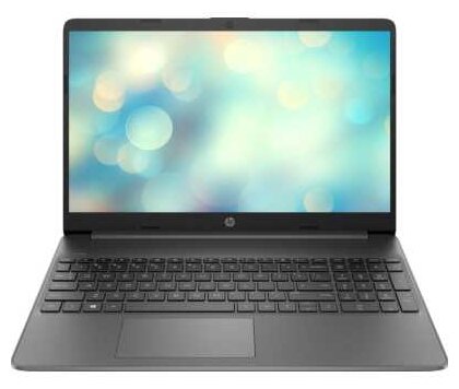 15.6" Ноутбук HP 15s-eq2136ur (AMD Ryzen 3 2.6 ГГц, RAM 8 ГБ, SSD 256 ГБ, Windows 11 Home), 61R78EA