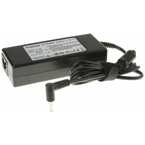 Блок питания Anybatt 22-B1-466 19,5V 4,62A, 90W, разъём 4.5*3.0 mm, pin для HP-Compaq 710413-001, PA-1900-32HE, 709986-001