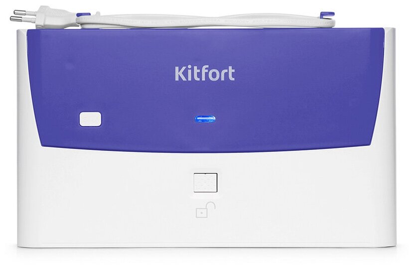 Вакууматор Kitfort КТ-1512-1 бело-фиолетовый - фотография № 3