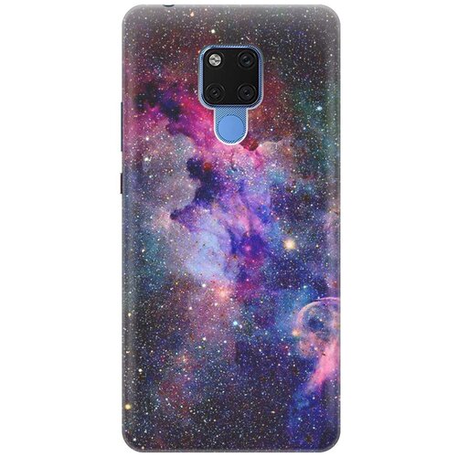 фото Gosso ультратонкий силиконовый чехол-накладка для huawei mate 20 x с принтом "открытый космос"