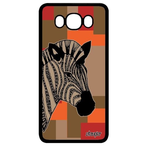 фото Противоударный чехол на телефон // samsung galaxy j7 2016 // "зебра" zebra дизайн, utaupia, цветной