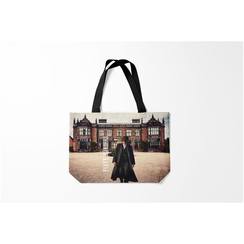 фото Сумка-шоппер / 46х35 см / сериалы / острые козырьки peaky blinders burnettie