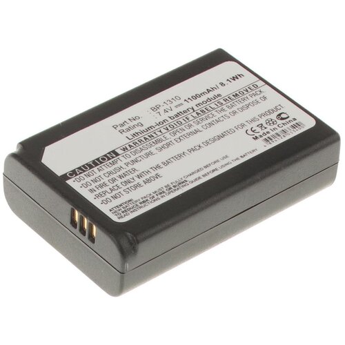 Аккумуляторная батарея iBatt 1100mAh для BP-1310