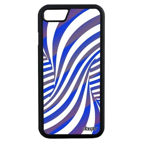 фото Красивый чехол на смартфон // apple iphone 7 // "иллюзия торнадо" мираж волна, utaupia, голубой