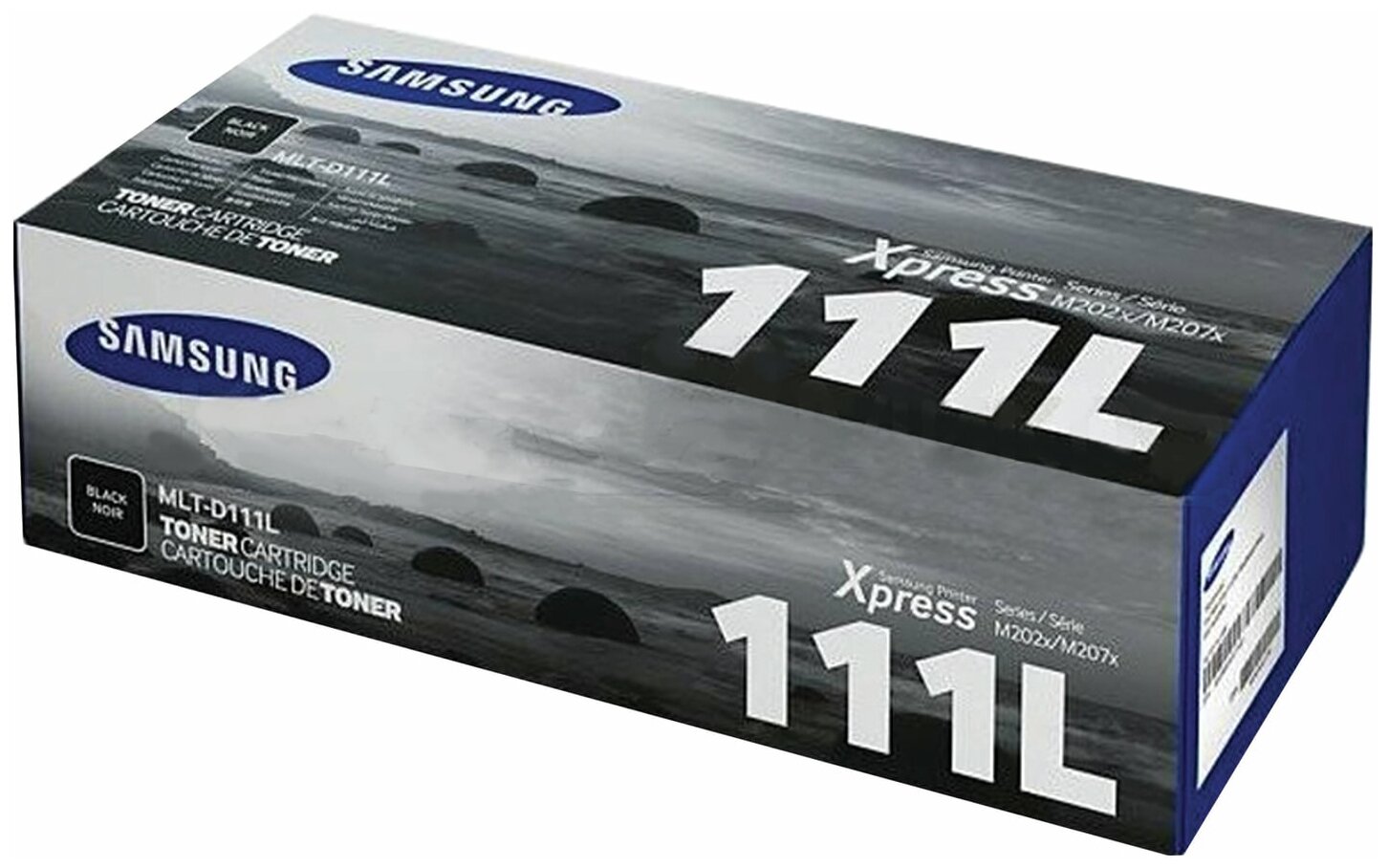 Картридж лазерный SAMSUNG (MLT-D111L) SL-M2020/M2020W/M2070/M2070W, оригинальный, ресурс 1800 стр.