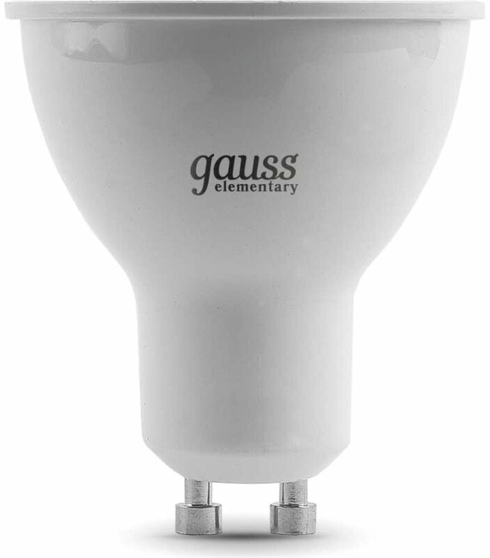 Gauss Лампа Elementary MR16 5.5W 450lm 4100К GU10 LED 13626