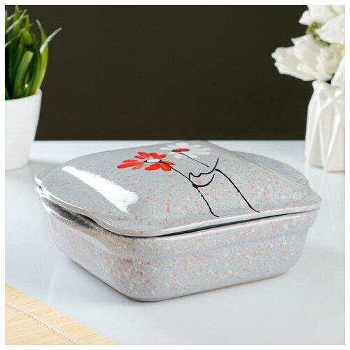 Ёмкость для запекания Ромашка двойная с крышкой 12л 6937981 1331₽