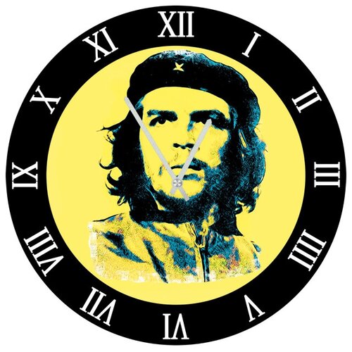 фото Svs настенные часы svs 3503031 че геварра