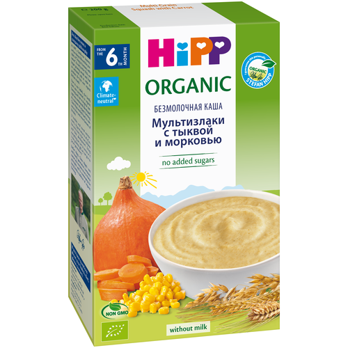 Органическая зерновая каша HiPP 