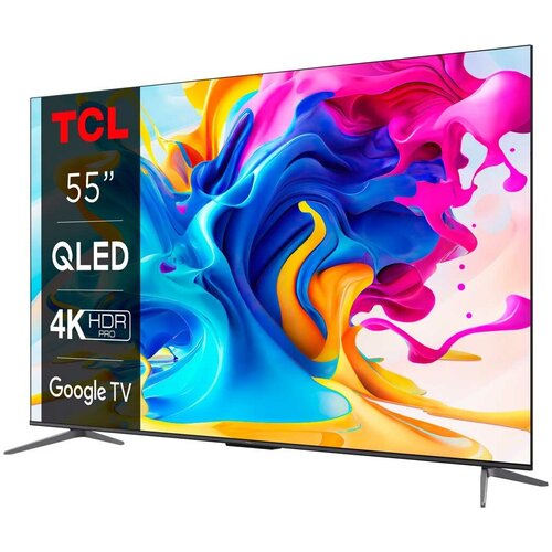 Телевизор TCL 55C647 55 телевизор samsung qe55q77bat 2022 qled hdr led oled quantum dot черный