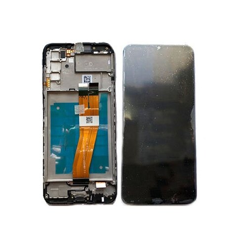 Дисплей для Samsung A037F Galaxy A03s + тачскрин (черный) 100%