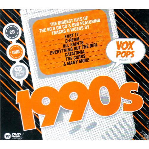 V/A-Vox Pops 90's*East 17 EBTG Catatonia [Digipak]- < Warner Music Group CD EC (Компакт-диск 2шт) warner music james blunt moon landing cd