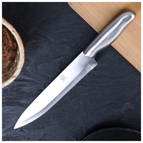 Нож кухонный «Металлик», лезвие 22,5 см