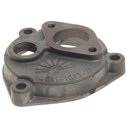 Коллектор КАМАЗ теплообменника 740.11,20,60 подводящий (чугун) теплообменник 740.11-1013244