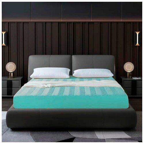 Наматрасник хлопковый 160х200 см, Состав чехла: сатин 100% хлопок