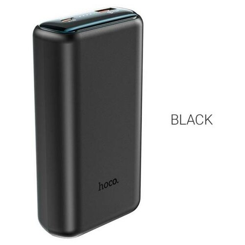 фото Внешний аккумулятор hoco q1a kraft быстрая зарядка qc3.0, pd20, usb-a 22,5w (20000mah), черный