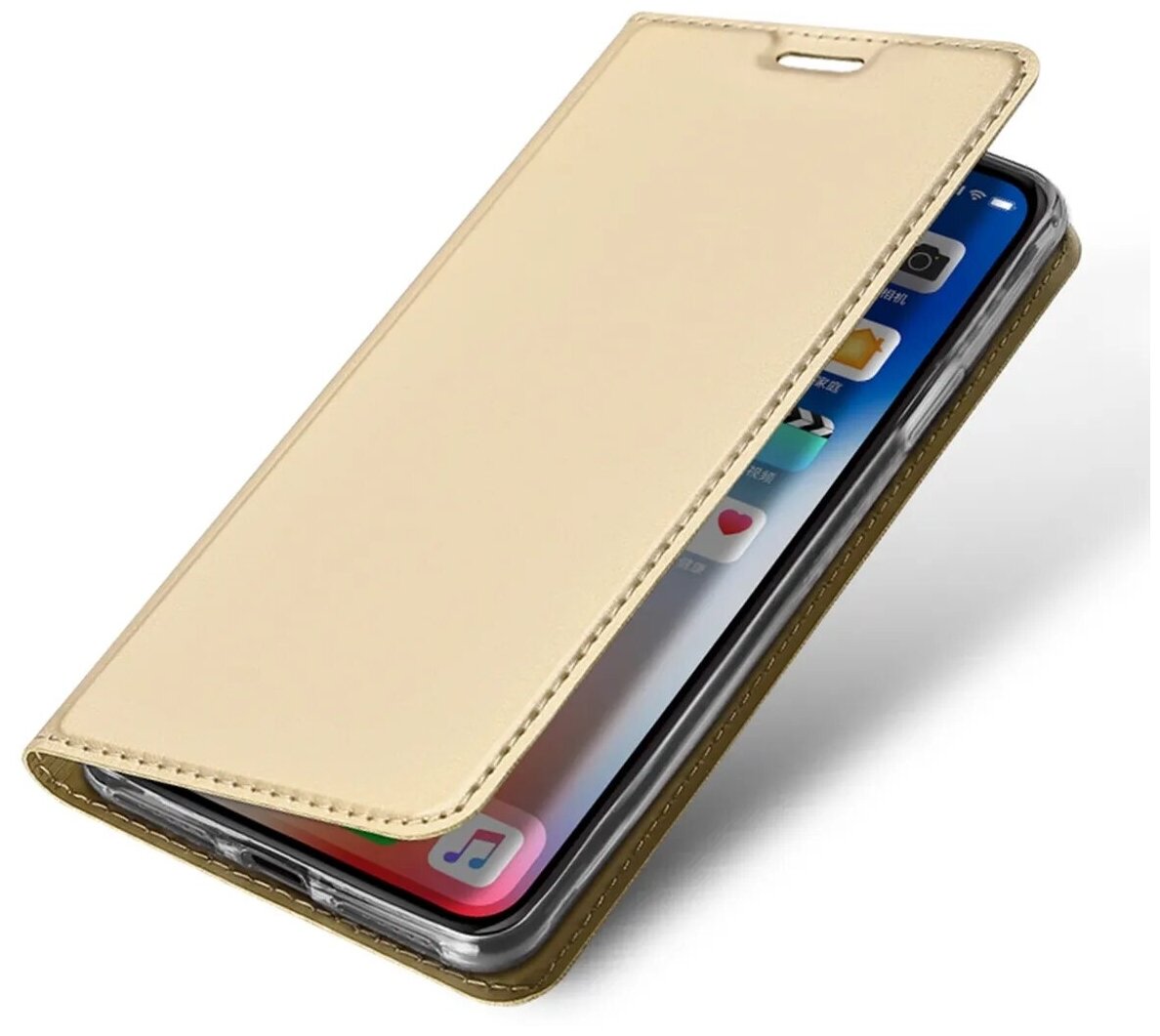 Чехол-книжка для Xiaomi Redmi Note 5A Prime/Note 5A/Redmi Y1 DU DU боковой золотой