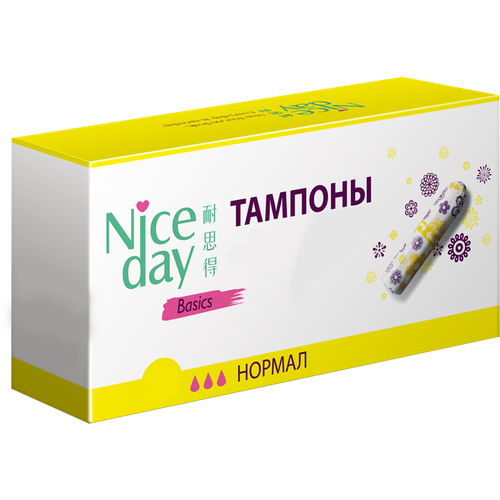 Тампоны NiceDay Нормал 3 капли 16 шт