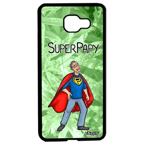 фото Ударопрочный чехол на телефон // samsung galaxy a5 2016 // "супердед" дед дедуля, utaupia, светло-зеленый