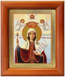 Великомученица Параскева Пятница, икона в рамке 8*9,5 см