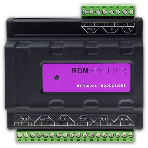 Сплиттер для DMX VISUAL PRODUCTIONS RdmSplitter TERMINAL