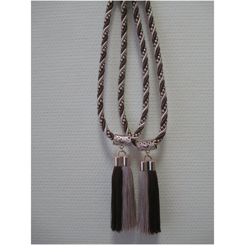 br64653 Кисти для штор РеалТекс Grazia Цвет: Шоколадный, Бежевый