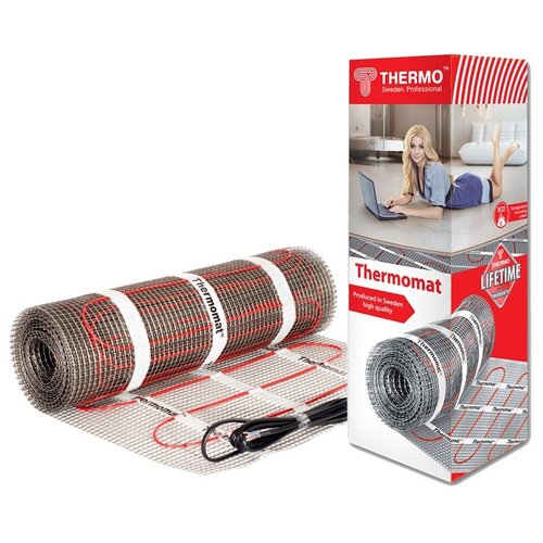 THERMO Thermomat TVK-180 теплый пол нагревательный мат 25 квм 450 Вт 13500₽