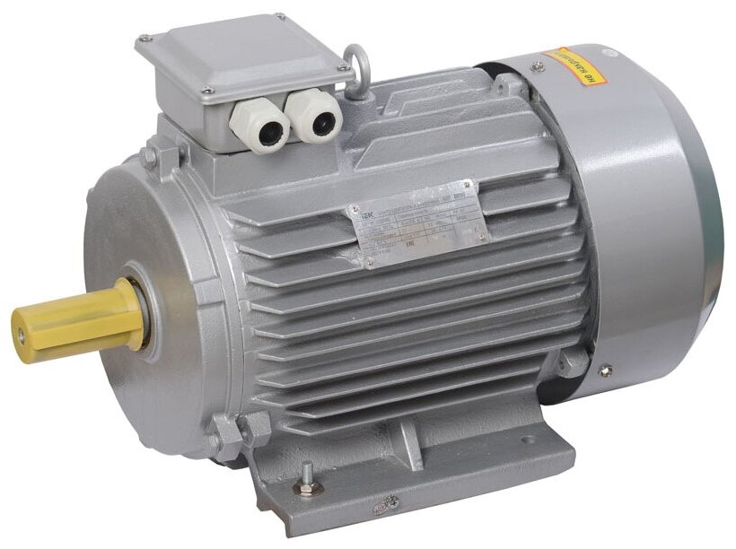Электродвигатель АИР DRIVE 3ф 132S8 380В 4кВт 750об/мин 1081, IEK DRV132-S8-004-0-0710 (1 шт.)