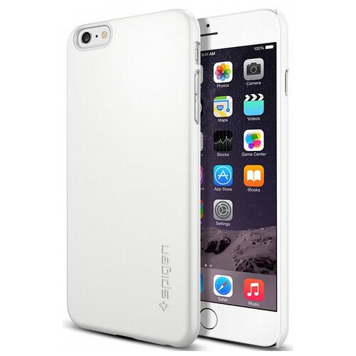 Spigen Thin Fit Series (SGP11101) - накладка для iPhone 6 Plus / 6S Plus (Shimmery White)