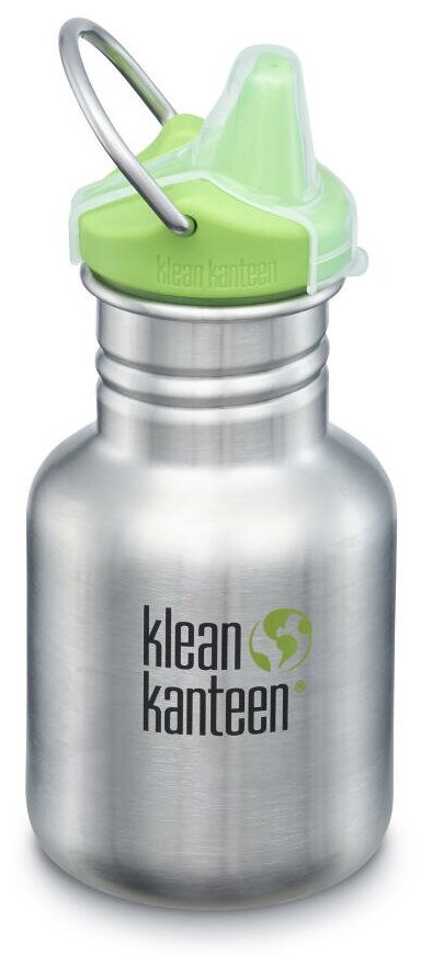 Детская бутылка Klean Kanteen Kid Classic Sippy 12oz (355мл) (Brushed Stainless)