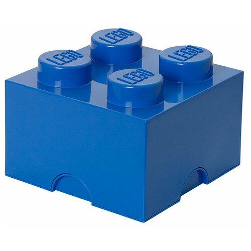 фото Ящик для хранения lego 4 storage brick синий