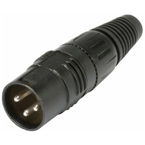 Разъем XLR (Папа) HIC-ON HI-X3CM-B разъем xlr папа hic on hi x3cm hd b