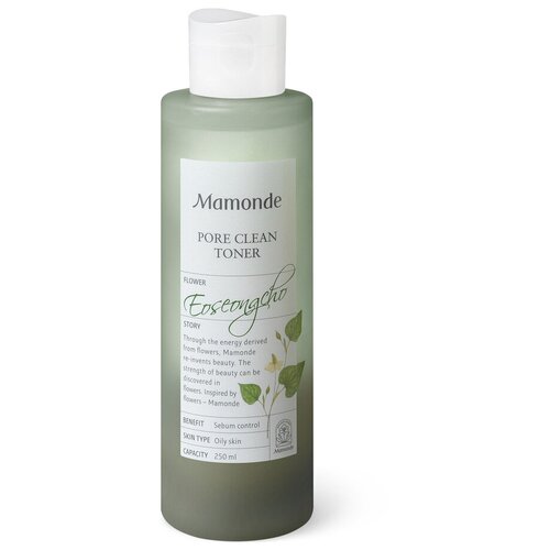 Mamonde pore clean toner – Очищающий и сужающий поры тонер для кожи склонной к жирности skindom тонер сужающий поры pore tightning 220 мл