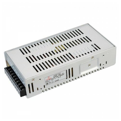 фото Блок питания htsp-200-12 (12v, 16.7a, 200w, pfc) (arlight, ip20 сетка)