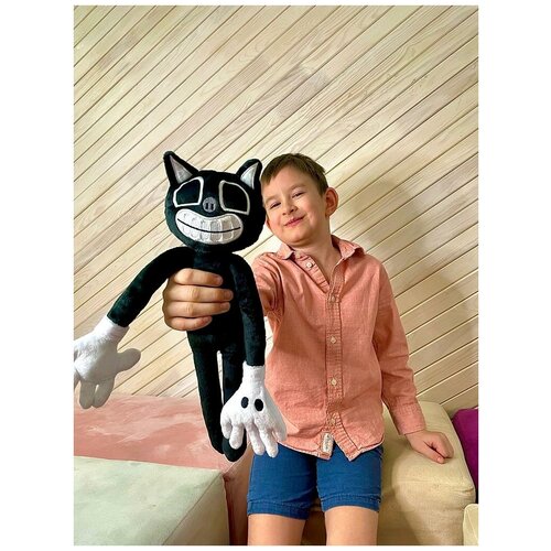 Мягкая игрушка Мультяшный кот 33 см, Cartoon cat из SCP, Сиреноголовый, игрушка антистресс тактильная игрушка, Картун кот