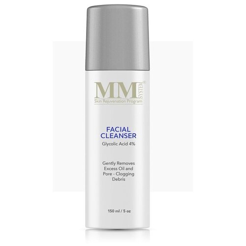 Очищающий гель для лица с гликолевой кислотой 4% Mene &Moy System Facial Cleanser 4%