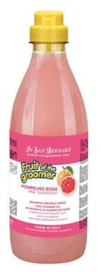 Шампунь Iv San Bernard Fruit of the Groomer Pink Grapefruit для шерсти средней длины с витаминами 500 мл - фотография № 2