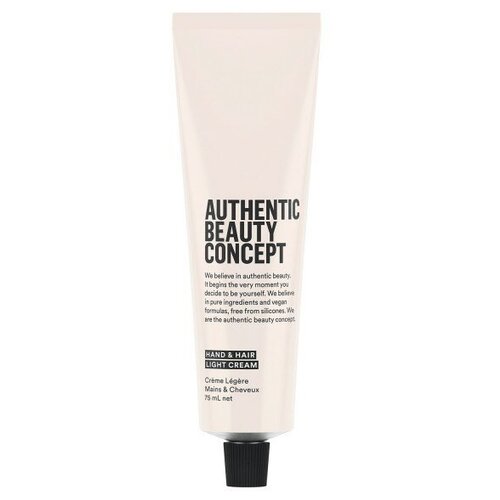 Authentic Beauty Concept Hand&Hair Light Cream 30 ml / Легкий увлажняющий крем для рук и волос 30 мл увлажняющий крем для рук с экстрактом опунции и ароматом морокканского сада huxley moroccan gardener hand cream