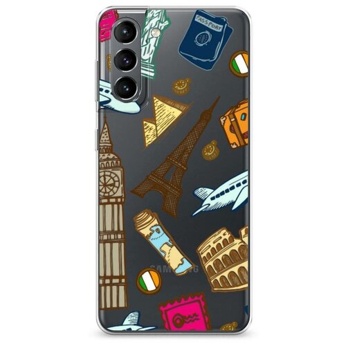 фото Силиконовый чехол "круговорот путешествий 1" на samsung galaxy s21 / самсунг галакси s21 case place