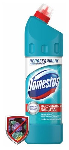 Чистящее средство 1 л DOMESTOS (Доместос) "Свежесть Атлантики", 3 шт