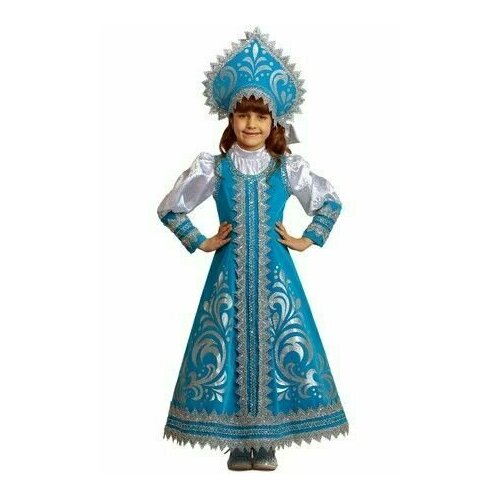 фото Костюм снегурочка русская , батик