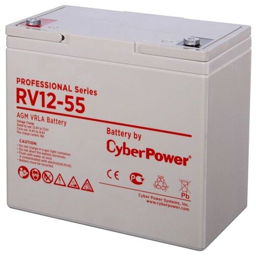 CyberPower Аккумулятор RV 12-55 12V 55Ah