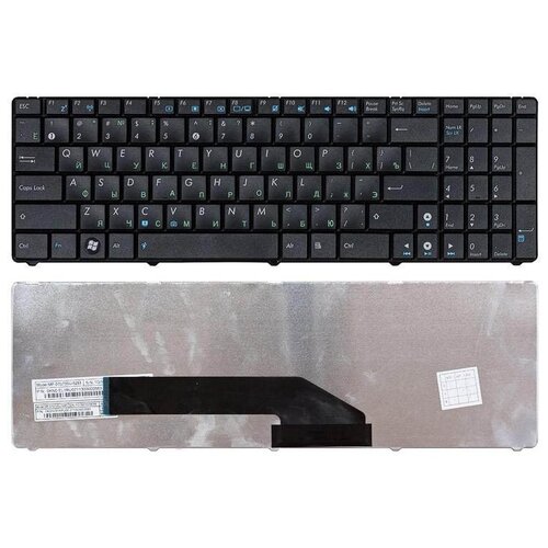 Клавиатура для ноутбука ASUS K50 K51 K60 K62 K61 X5D X50 X51 X70 K70 0KN0-EL1RU01 MP-07G73SU-5283 V090562BS1 04GNV91KRU00-2 76000₽