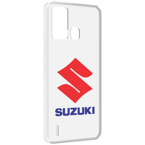 Чехол MyPads suzuki-сузуки-3 мужской для ITEL S16 / ITEL Vision 1 Pro задняя-панель-накладка-бампер