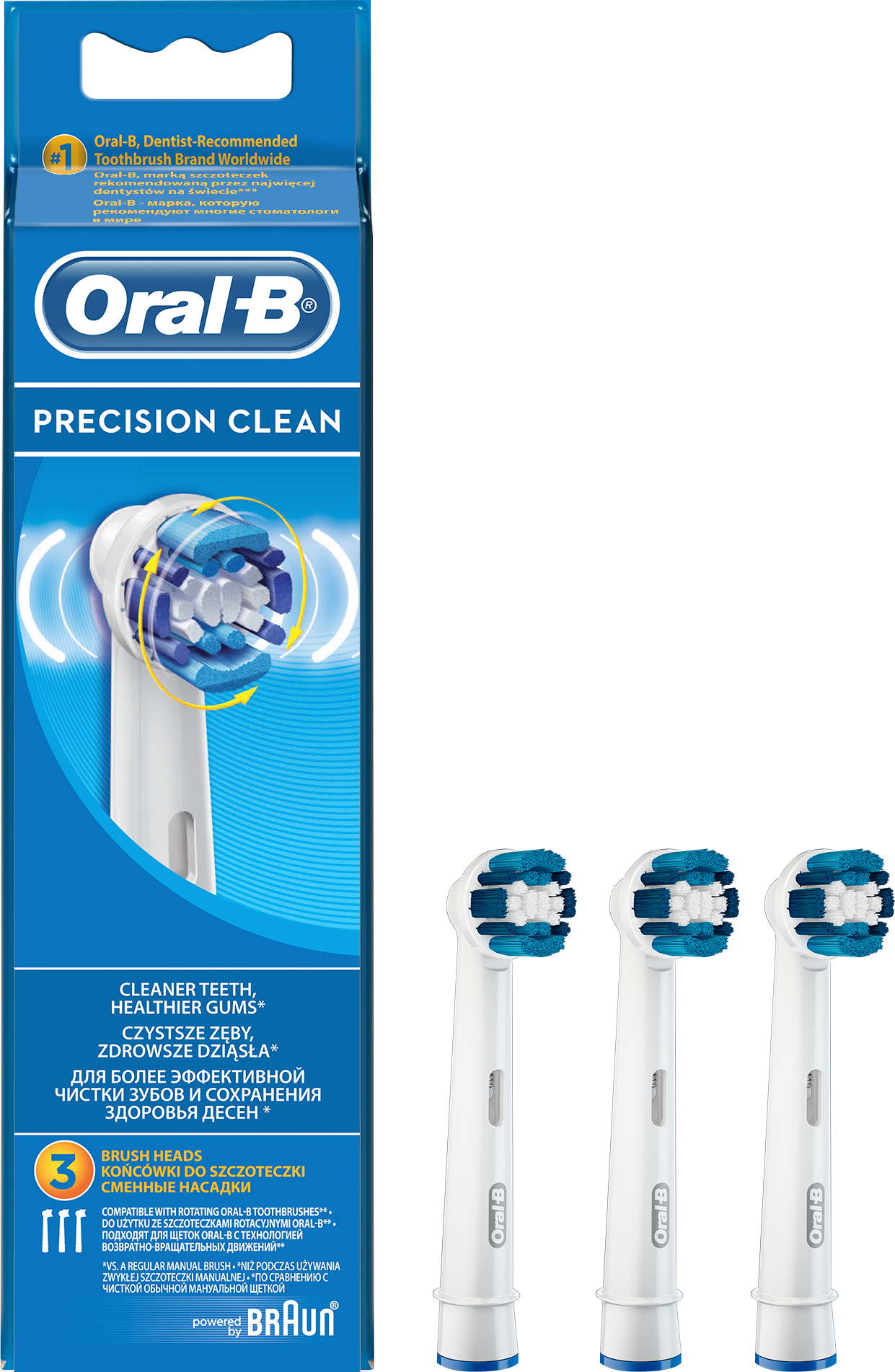 Насадка Oral-B Precision Clean 3 шт - фотография № 14