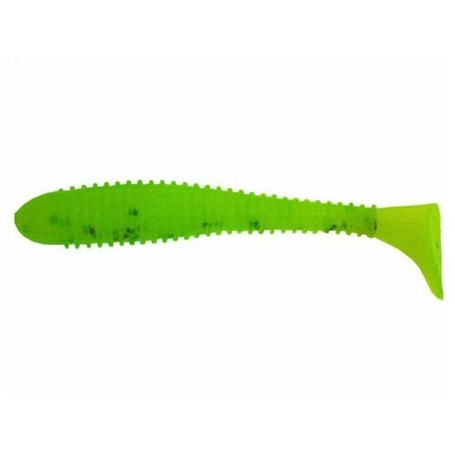 catcher pepper lime Силиконовая приманка HELIOS HS-1-009, 70 мм, 3.6 г, 7 шт., №2/0