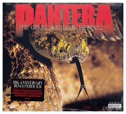 Компакт-Диски, EASTWEST, PANTERA - The Great Southern Trendkill: 20Th Anniversary Edition (2CD)