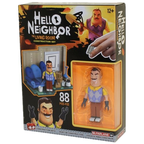 Конструктор McFarlane Toys Hello Neighbor The Living Room, 88 дет.